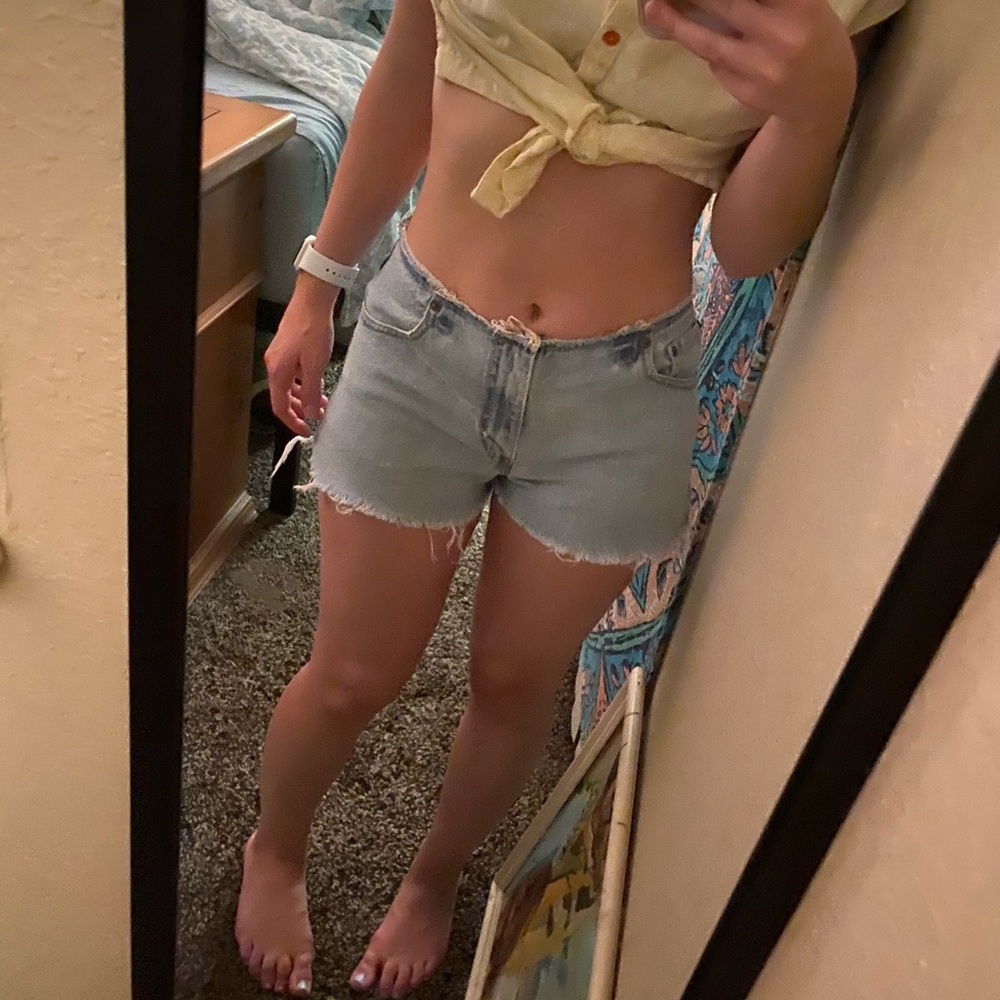 Vintage Bandless Levi Cut Offs